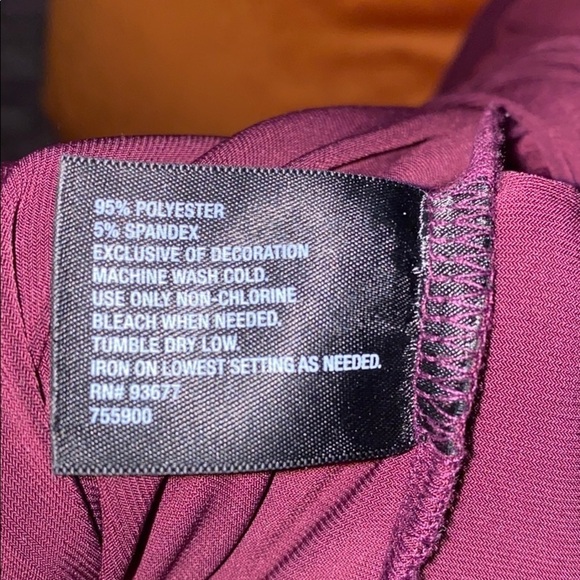 EAST 5th Plum Embroidered maxi dress M - Picture 7 of 14